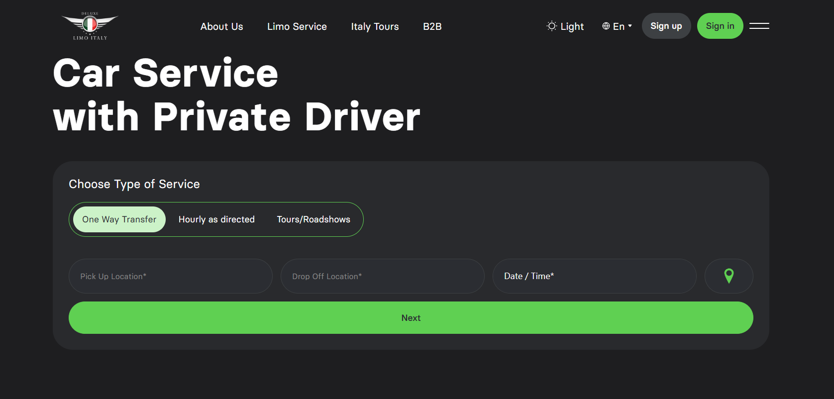 DLI / Deluxe Limo Italy