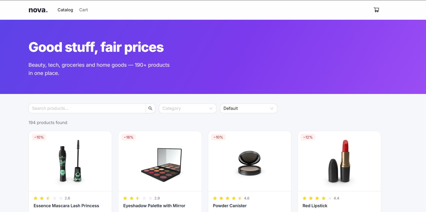 Nova Shop